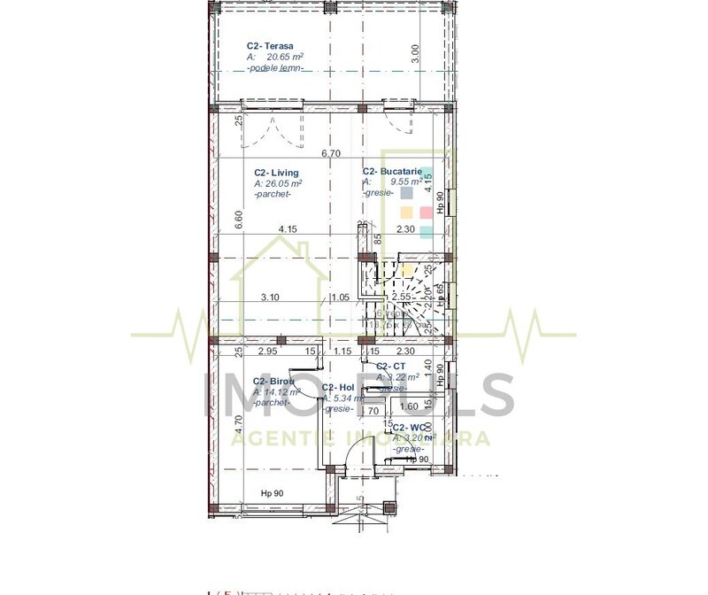 Sacalaz, duplex la cheie, 3 bai, 5 camere, la 4 minute de Timisoara.