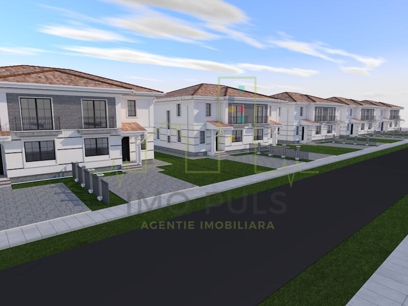 Sacalaz, duplex la cheie, 3 bai, 5 camere, la 4 minute de Timisoara.